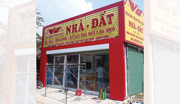 In quảng cáo Phương Đông